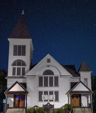 The outside of the GhostLight Theatre